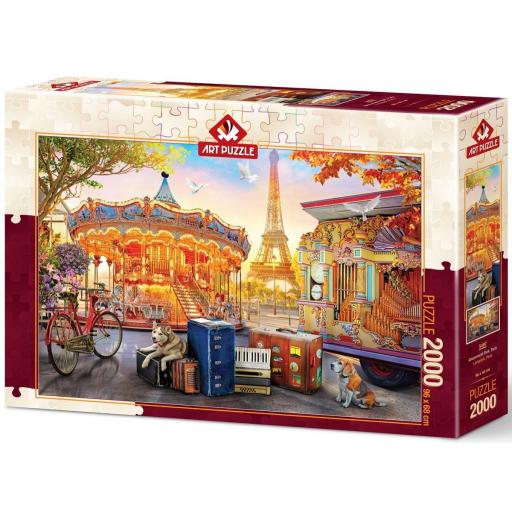 Puzzle 2000 Piezas Art Puzzle 5497 PARQUE DE ATRACCIONES , PARIS [1]