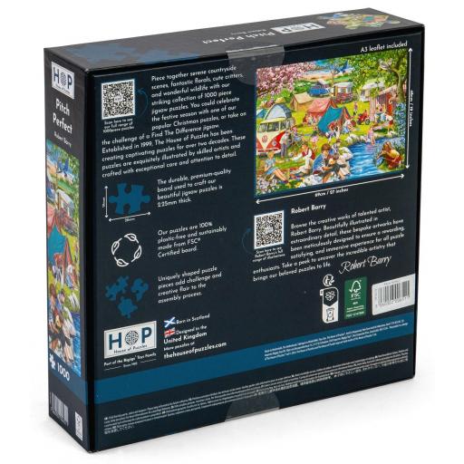 Puzzle de Campings y Acampadas 1000 Piezas House Of Puzzles HP0659 EL LUGAR IDEAL [2]