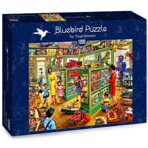 Puzzle 1000 Piezas Bluebird 70324 INTERIOR DE LA TIENDA DE JUGUETES , de Steve Crisp [1]