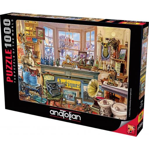 Puzzle Retro Vintage 1000 Piezas ANATOLIAN 1148 TIENDA DE ANTIGÜEDADES [1]