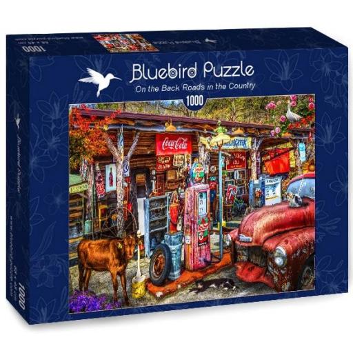Puzzle 1000 Piezas Bluebird 70510 POR LAS CARRETERAS SECUNDARIAS DEL CAMPO [1]