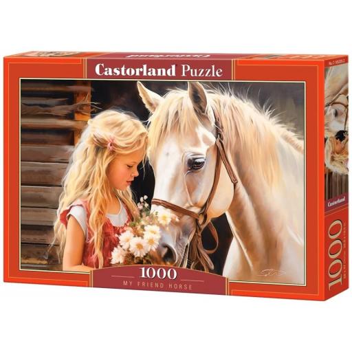 Puzzle 1000 Piezas Castorland 105205 MI AMIGO EL CABALLO [1]