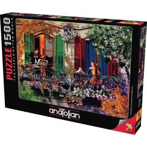 Puzzle Romantico 1500 Piezas ANATOLIAN 4573 EL DUETO [1]