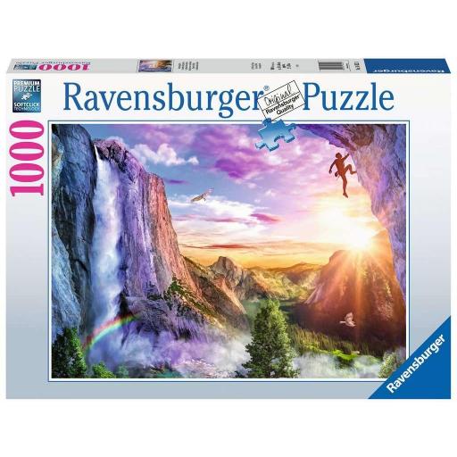 Puzzle 1000 Piezas Ravensburger 16452 LA FELICIDAD DEL ESCALADOR [1]