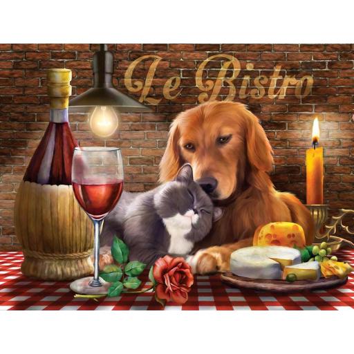 Puzzle Senior de Perros y Gatos 300 Piezas Grandes SunsOut 29775 ESO ES AMOR