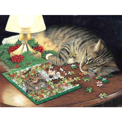 Puzzle Senior de Gatos y Gatitos 500 Piezas Grandes SunsOut 59621 SUEÑO REPARADOR