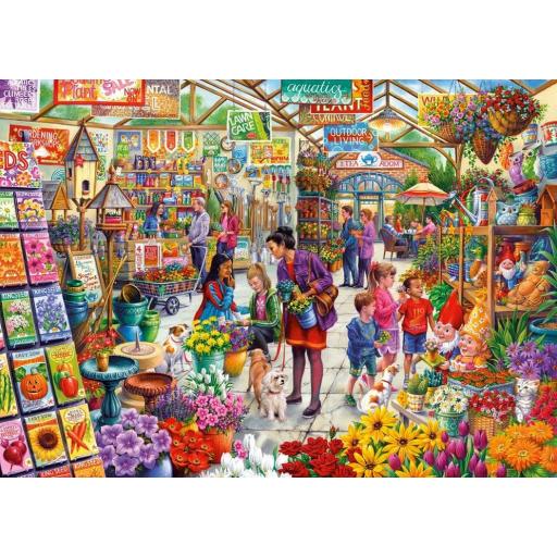 Puzzle Senior 500 Piezas Grandes XXL Gibsons G3548 LA DELICIA DEL JARDINERO [0]