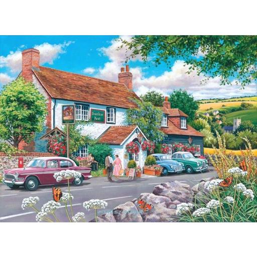 Puzzle Senior 500 Piezas Grandes XXL House Of Puzzles HP0367 DESCANSO DE VIAJEROS