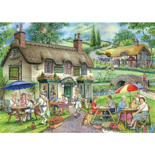 Puzzle Senior 500 Piezas Grandes XXL House Of Puzzles HP0397 POSADA GREEN MAN