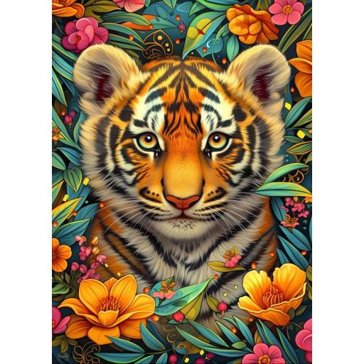 Puzzle Senior y Familiar 300 Piezas Bluebird 90657 CRIATURAS DE LA TIERRA - TIGRES [0]