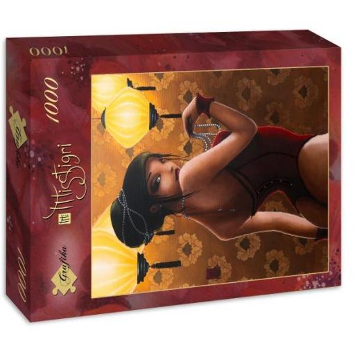 Puzzle Estilo Japonés Sensual y Erotico 1000 Piezas GRAFIKA S-01314 FAROLILLO CHINO de Misstigri [1]