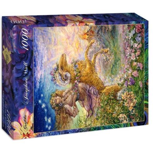 Puzzle del Horoscopo Josephine Wall 1000 Piezas GRAFIKA S-00813 EL ZODIACO : ARIES - Colección Signos Zodiacales [1]