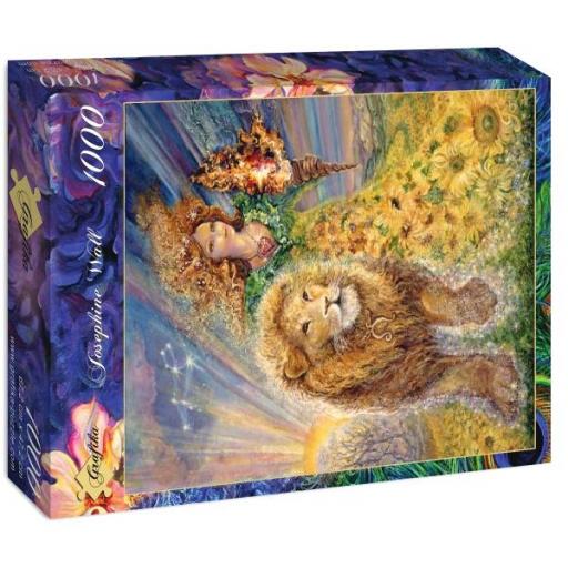 Puzzle Fantasia Josephine Wall 1000 Piezas GRAFIKA S-00821 EL ZODIACO : LEO - Colección Signos Zodiacales del Horoscopo [1]