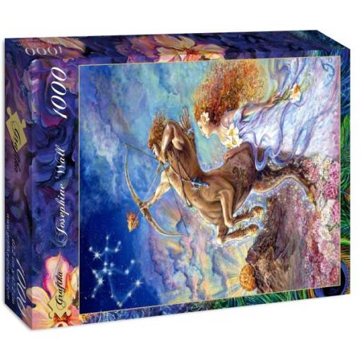 Puzzle Fantasia Josephine Wall 1000 Piezas GRAFIKA S-00825 EL ZODIACO : SAGITARIO - Colección Signos Zodiacales del Horoscopo [1]