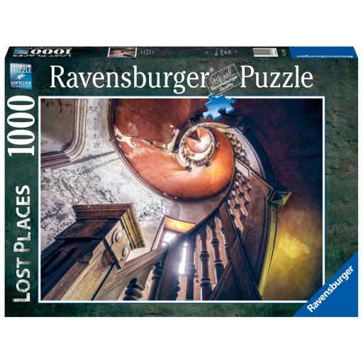 Puzzle 1000 Piezas Ravensburger 17103 LOST PLACES - LA ESCALERA DE CARACOL [1]
