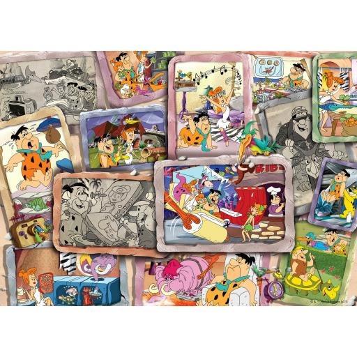 Puzzle 1000 Piezas Ravensburger 16924 THE FLINTSTONES - LOS PICAPIEDRA