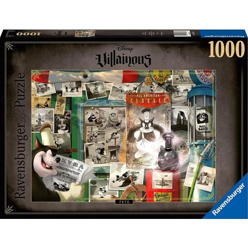 Puzzle Villanos Disney 1000 Piezas Ravensburger 16887 PETE - Colección Puzzles Disney Villainous [1]