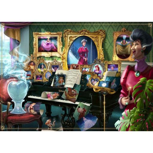 Puzzle Villanos Disney 1000 Piezas Ravensburger 16891 LADY TREMAINE - Colección Puzzles Disney Villainous