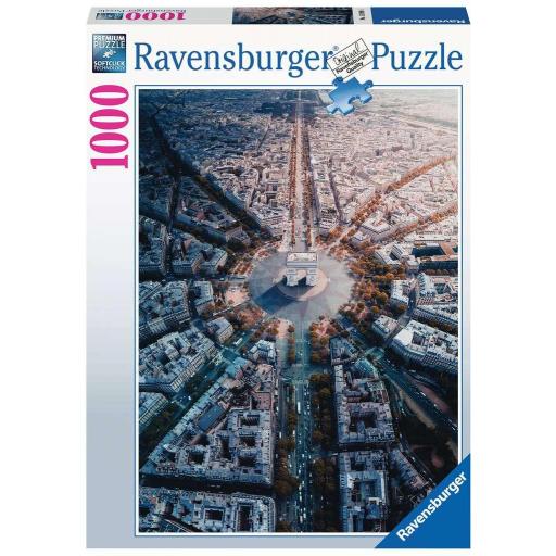Puzzle de Paris 1000 Piezas Ravensburger 15990 PARIS DESDE ARRIBA [1]