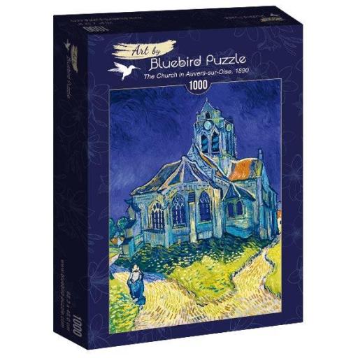 Puzzle de Arte 1000 Piezas IGLESIA DE AUVERS-SUR-OISE de Vincent Van Gogh Bluebird 60089 [1]
