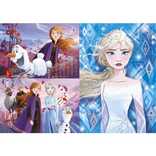 Puzzle de Frozen para Niñas y Niños de 4 - 5 Años 3 x 48 Piezas Clementoni 25240 DISNEY FROZEN II [1]