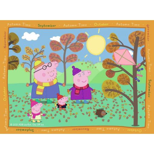 Puzzle Infantil PEPPA PIG 4 IN A BOX (12, 16, 20 y 24 piezas) Ravensburger 03114 [2]