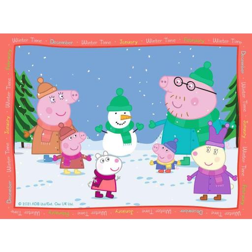 Puzzle Infantil PEPPA PIG 4 IN A BOX (12, 16, 20 y 24 piezas) Ravensburger 03114 [3]