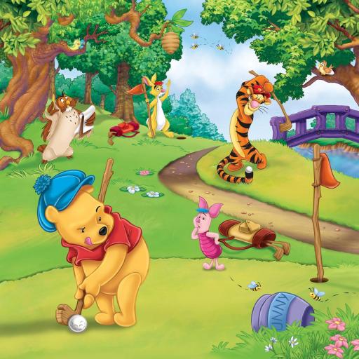 Puzzle Infantil Disney Winnie The Pooh 3 x 49 Piezas Ravensburger 05187 DIA DE LOS DEPORTES [2]