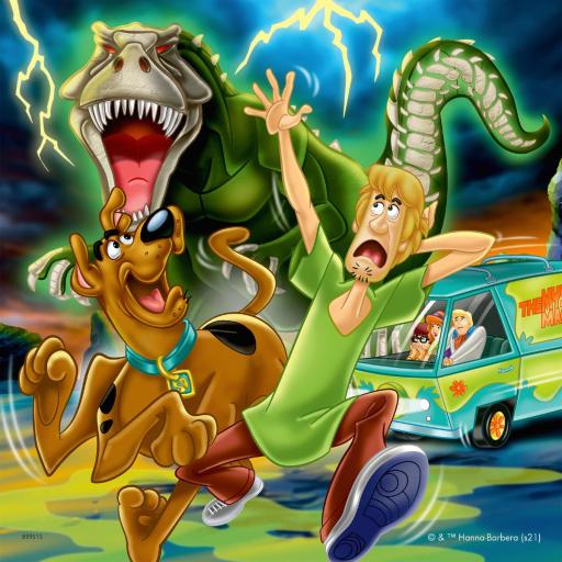 Puzzle Infantil SCOOBY DOO 3 x 49 Piezas Ravensburger 05242 TRES NOCHES ESPELUZNANTES [1]