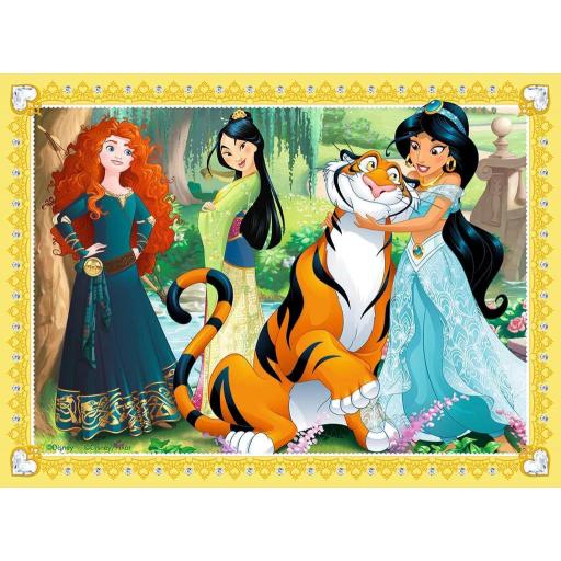 Puzzle Infantil PRINCESAS DISNEY 4 IN A BOX (12, 16, 20 y 24 piezas) Ravensburger 07397 [2]