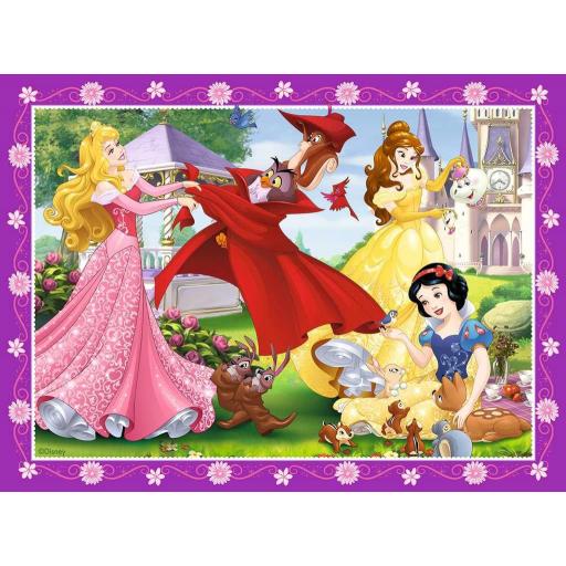 Puzzle Infantil PRINCESAS DISNEY 4 IN A BOX (12, 16, 20 y 24 piezas) Ravensburger 07397 [3]