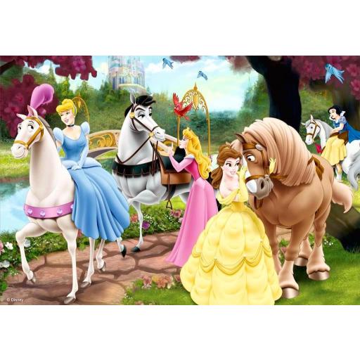 Puzzle Infantil Princesas Disney 2 x 24 Piezas Ravensburger 08865 PRINCESA ENCANTADA [1]