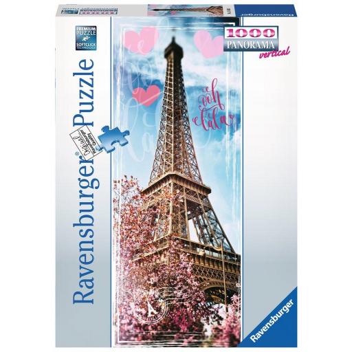 Puzzle de la Torre Eiffel 1000 Piezas Ravensburger 15103 OOH LALA PARIS [1]