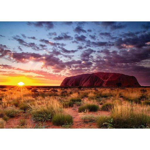 Puzzle de Viajes por el Mundo 1000 Piezas Ravensburger 15155 MONTE ULURU - AYERS ROCK - AUSTRALIA