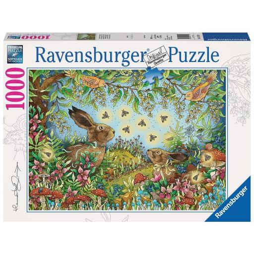 Puzzle 1000 Piezas RAVENSBURGER 15172 BOSQUE MAGICO DE NOCHE [1]