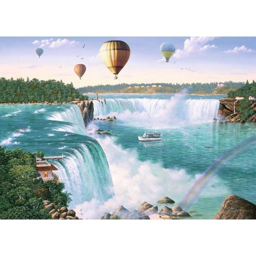 Puzzle 1000 Piezas Ravensburger 19871 LAS CATARATAS DEL NIAGARA - Colección Canadá