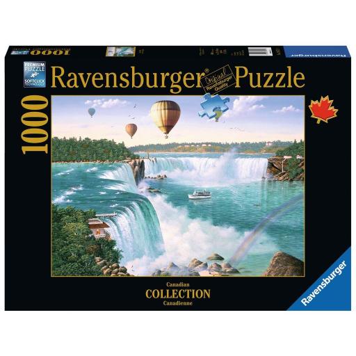 Puzzle 1000 Piezas Ravensburger 19871 LAS CATARATAS DEL NIAGARA - Colección Canadá [1]