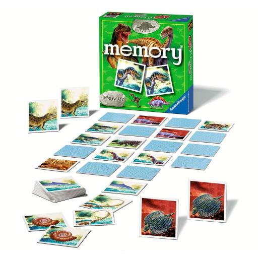 Juego de Memoria MEMORY Ravensburger 22099 DINOSAURIOS [1]