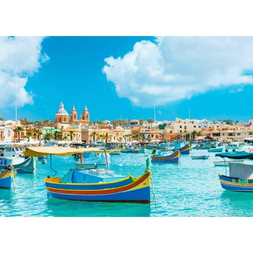 Puzzle 1000 Piezas RAVENSBURGER 14978 Mediterranean Malta