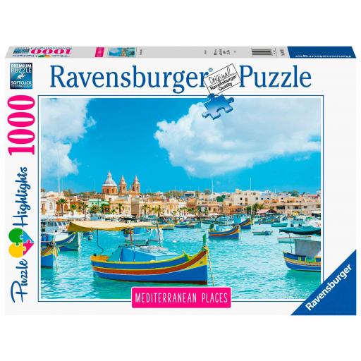 Puzzle 1000 Piezas RAVENSBURGER 14978 Mediterranean Malta [1]