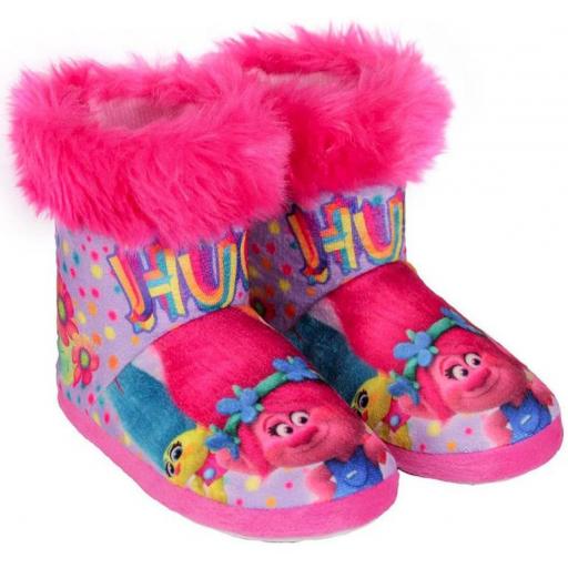 ZAPATILLAS PANTUFLAS DE ANDAR POR CASA DE TROLLS CON POPPY [0]