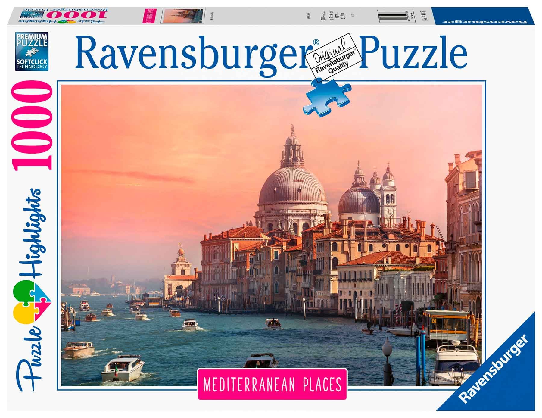 Puzzle Ravensburger 14976 Mediterranean Italy - Venecia - 1000 Piezas