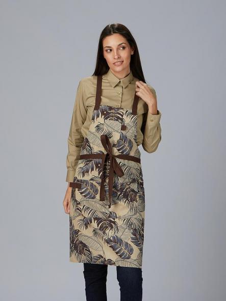 Delantal Peto Estampado de Flores [2]