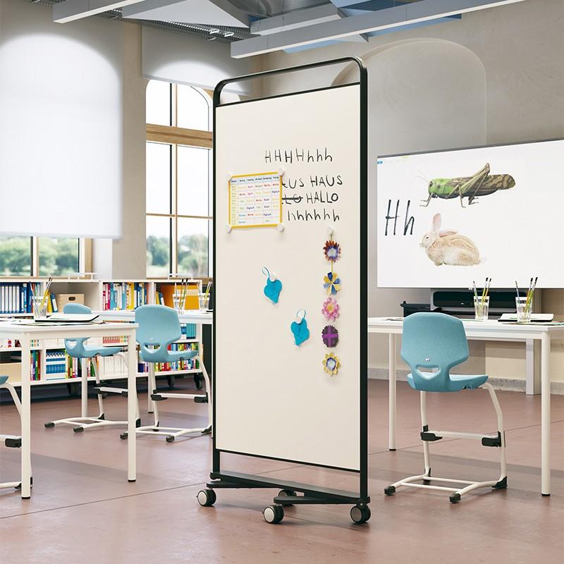 Mampara separadora móvil