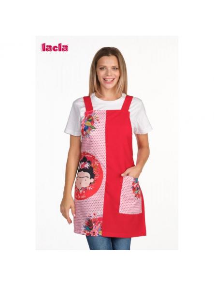 Estola school Frida Kahlo rojo [0]