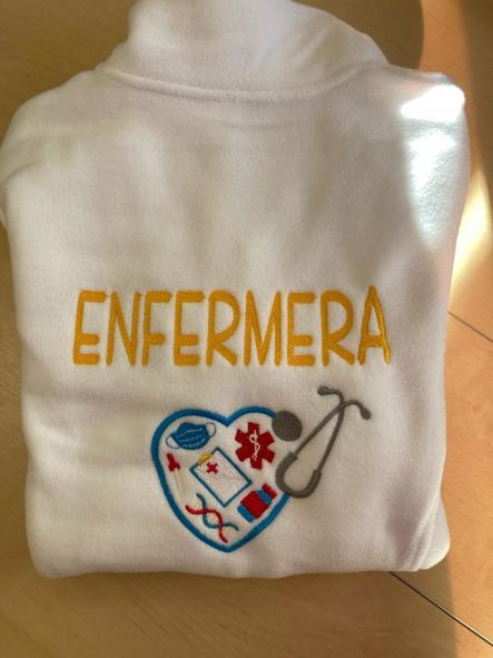 Chaqueta Polar Enfermera Personalizada [2]