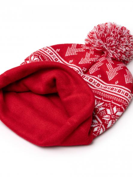 Gorro con diseño navideño [1]