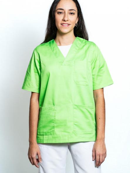 Blusón de trabajo de manga corta [7]