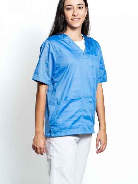 Blusón de trabajo de manga corta [12]