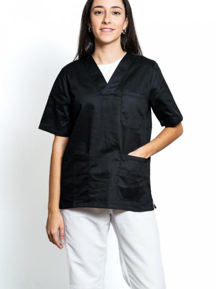 Blusón de trabajo de manga corta [14]